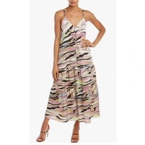 NWOT Ted Baker Printed Midi Dress